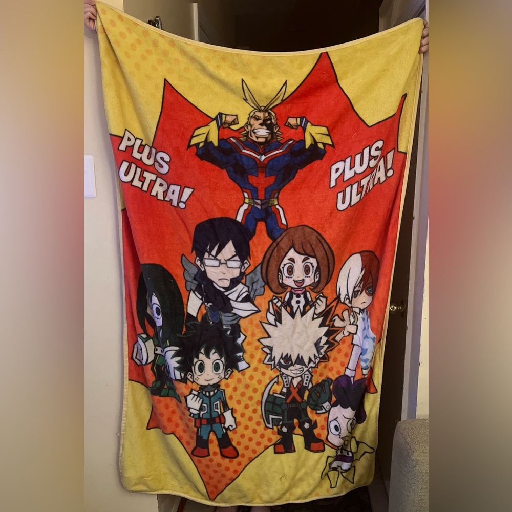 My Hero Academia Plush, Soft Blanket